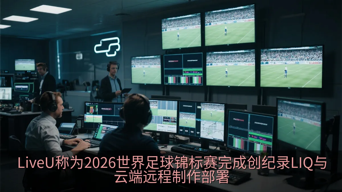 云端远程制作中心监看多路体育赛事直播信号